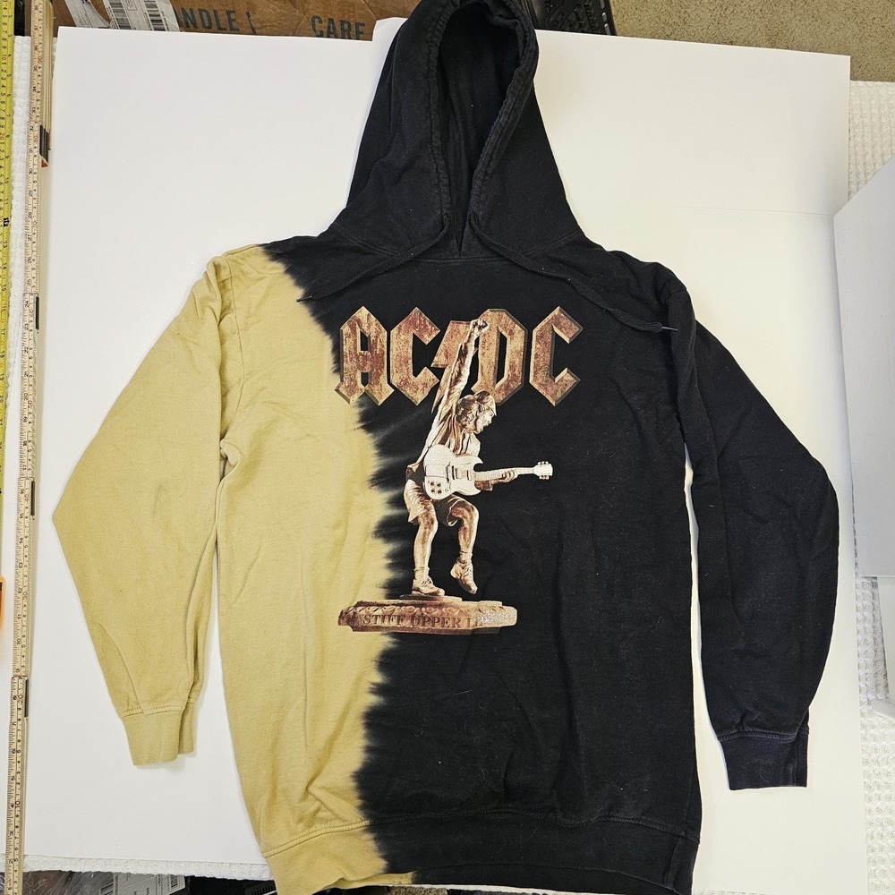 AC/DC Black Hoodie Medium (0036)